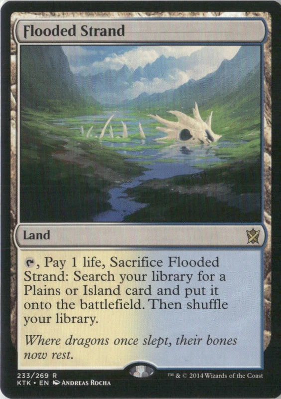 Scan Image | Flooded Strand - Khans of Tarkir | [17BC3F0A]