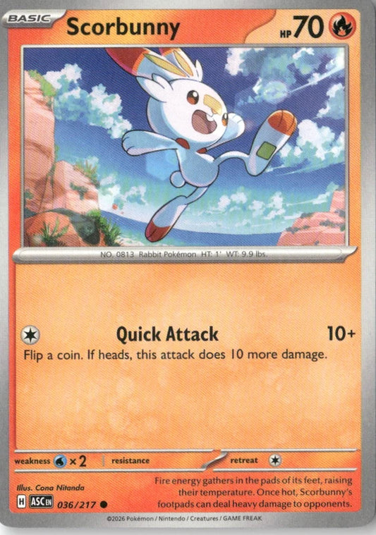 Scorbunny - 036/217 - ME: Ascended Heroes