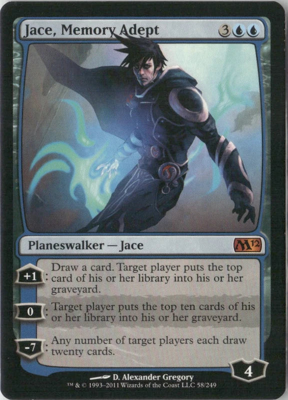 Scan Image | Jace, Memory Adept - Magic 2012 (M12) | [CD16161B]