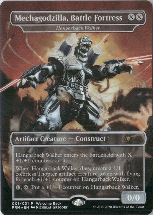 Scan Image | Mechagodzilla, Battle Fortress - Hangarback Walker (Welcome Back Promo) - Unique and Miscellaneous Promos | [794AA0C7]