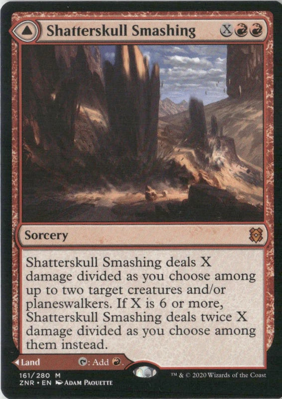 Scan Image | Shatterskull Smashing - Zendikar Rising | [2BB1AC6A]