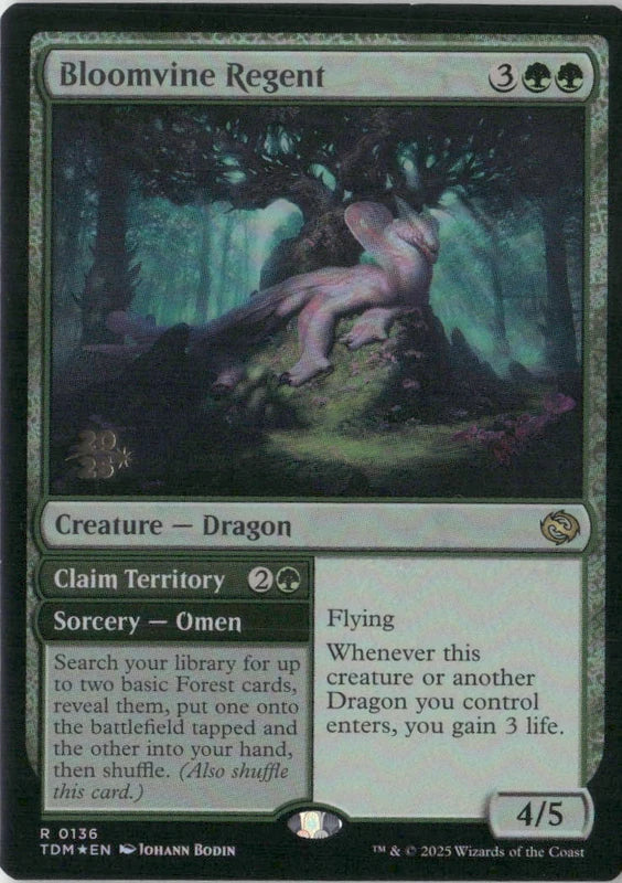 Scan Image | Bloomvine Regent - Tarkir: Dragonstorm | [77304AE2]