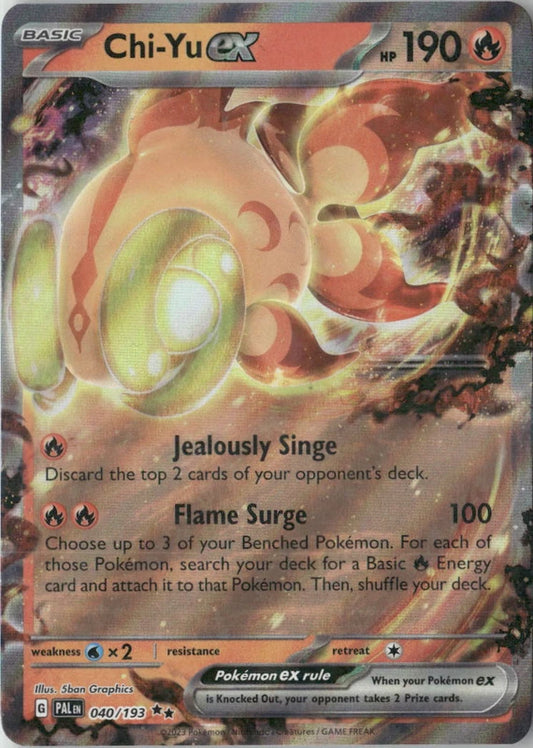 Chi-Yu ex - 040/193 - SV02: Paldea Evolved
