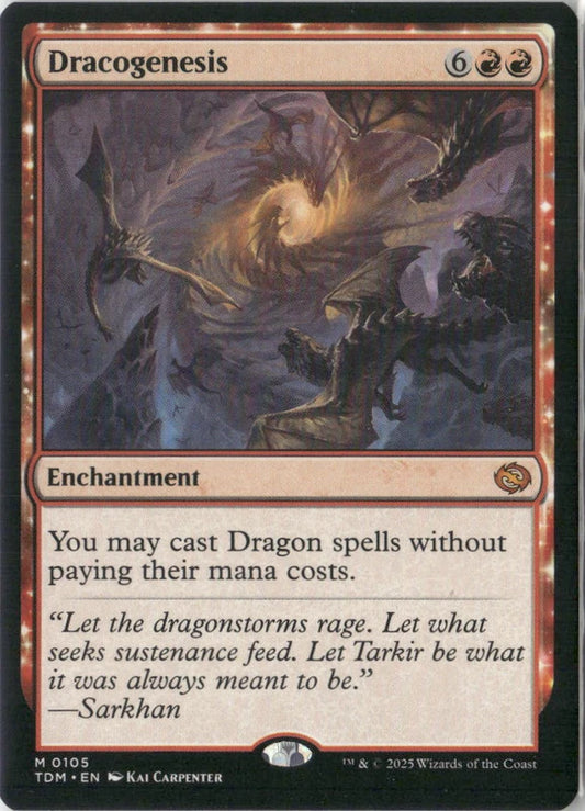 Scan Image | Dracogenesis - Tarkir: Dragonstorm | [61BCB718]