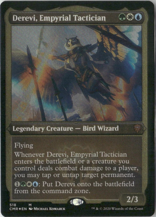 Scan Image | Derevi, Empyrial Tactician (Foil Etched) - Commander Legends | [267CDA4E]