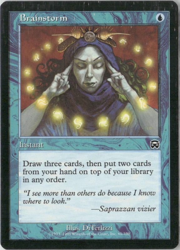 Scan Image | Brainstorm - Mercadian Masques | [681D848C]
