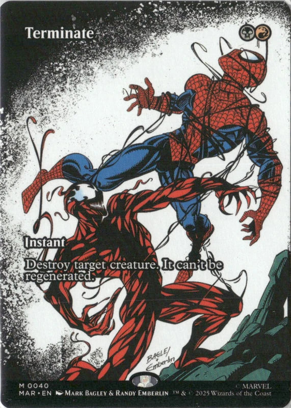 Scan Image | Terminate (Borderless) - Marvel Universe Eternal-Legal | [C5871076]
