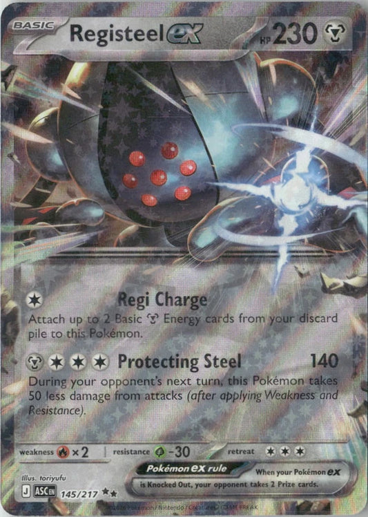Registeel ex - ME: Ascended Heroes