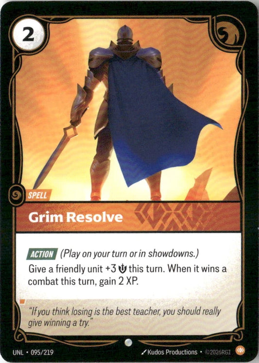 Grim Resolve - Unleashed