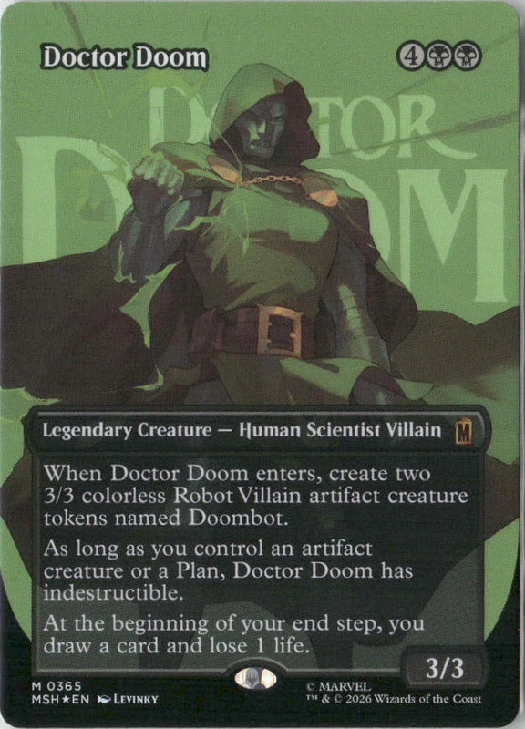 Scan Image | Doctor Doom (Borderless) (0365) - Marvel Super Heroes | [5AFC0FC9]