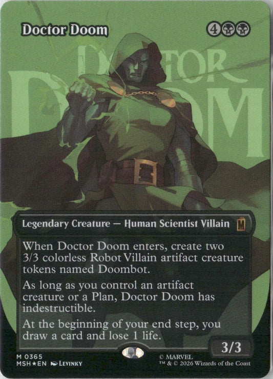 Scan Image | Doctor Doom (Borderless) (0365) - Marvel Super Heroes | [5AFC0FC9]