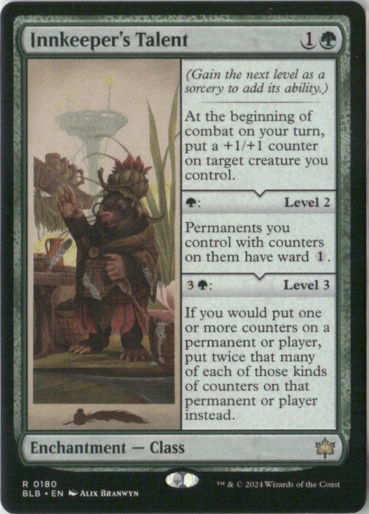 Scan Image | Innkeeper's Talent - Bloomburrow | [CCDC33B0]
