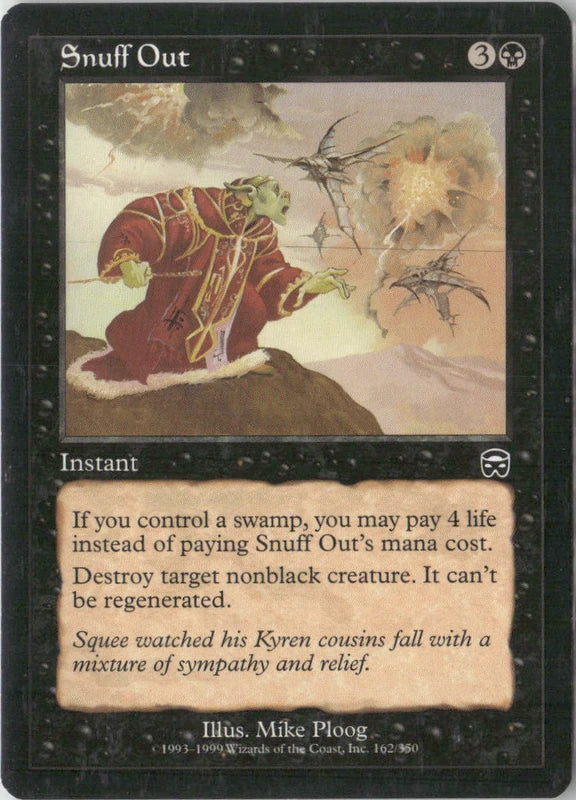 Scan Image | Snuff Out - Mercadian Masques | [CBFE0EE5]