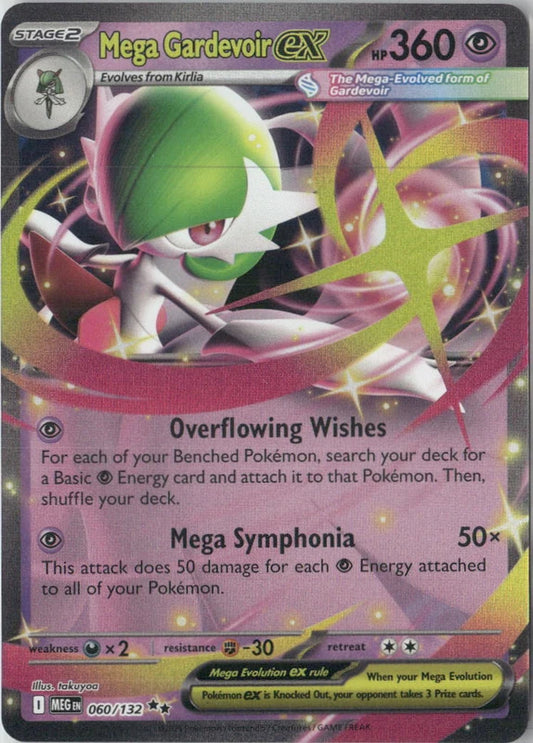 Mega Gardevoir ex - 060/132 - ME01: Mega Evolution