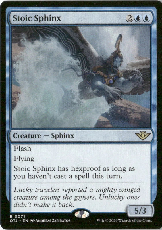 Stoic Sphinx - Outlaws of Thunder Junction
