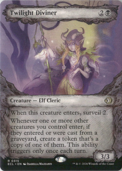 Scan Image | Twilight Diviner (Showcase) - Lorwyn Eclipsed | [745B018F]