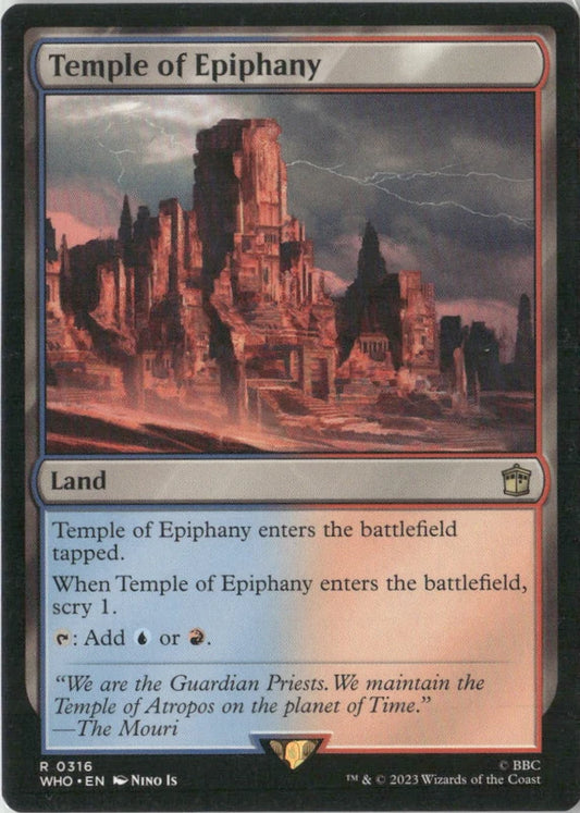 Scan Image | Temple of Epiphany - Universes Beyond: Doctor Who | [4FDD1EF5]