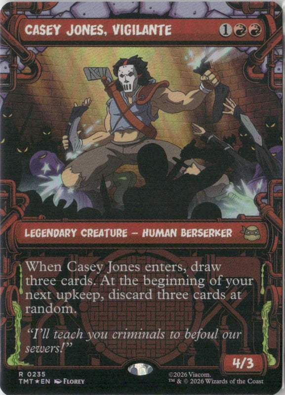 Scan Image | Casey Jones, Vigilante (0235) (Showcase) - Teenage Mutant Ninja Turtles | [FA551821]