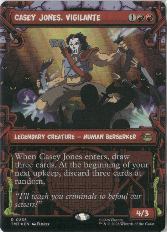 Scan Image | Casey Jones, Vigilante (0235) (Showcase) - Teenage Mutant Ninja Turtles | [FA551821]