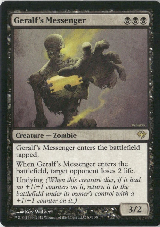 Scan Image | Geralf's Messenger - The List Reprints | [2D4CC77E]