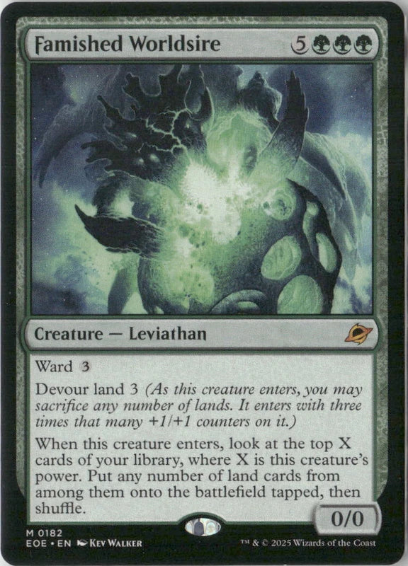 Scan Image | Famished Worldsire - Edge of Eternities | [232CC86D]