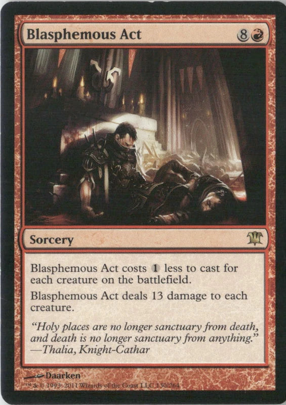 Scan Image | Blasphemous Act - Innistrad | [B8FD7FEB]
