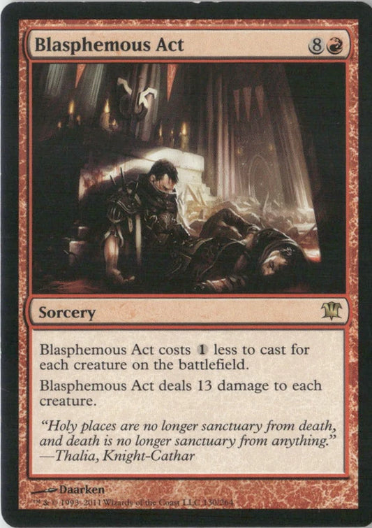 Scan Image | Blasphemous Act - Innistrad | [B8FD7FEB]