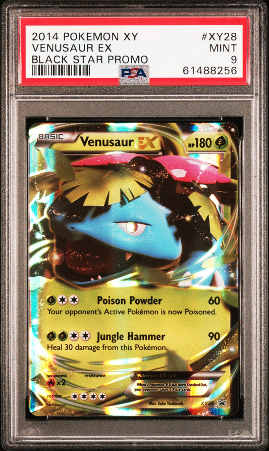 2014 Pokemon Xy Black Star Promo Xy28 Venusaur Ex