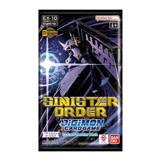 Digimon Card Game: Sinister Order [EX-10] Extra Booster Pack