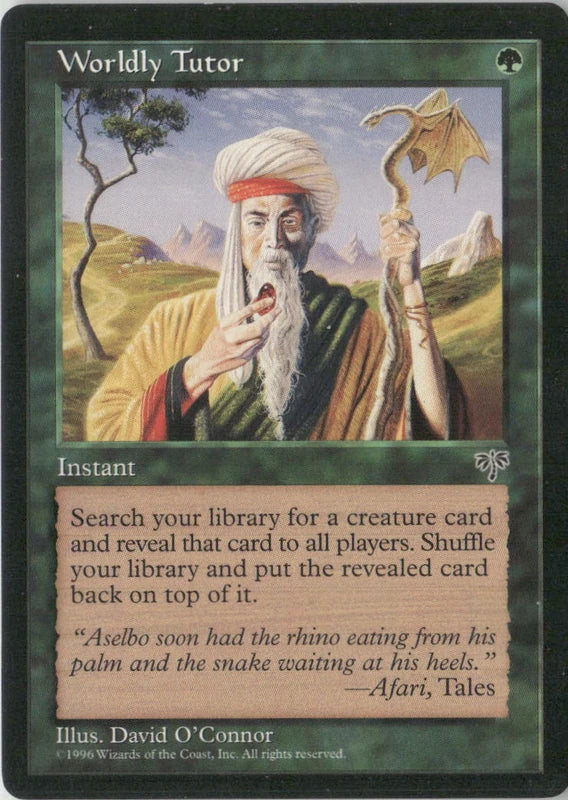 Scan Image | Worldly Tutor - Mirage | [2CCCE027]