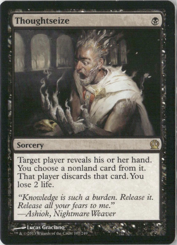 Scan Image | Thoughtseize - Theros | [2154EB62]