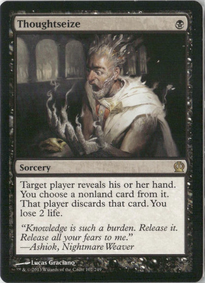 Scan Image | Thoughtseize - Theros | [2154EB62]