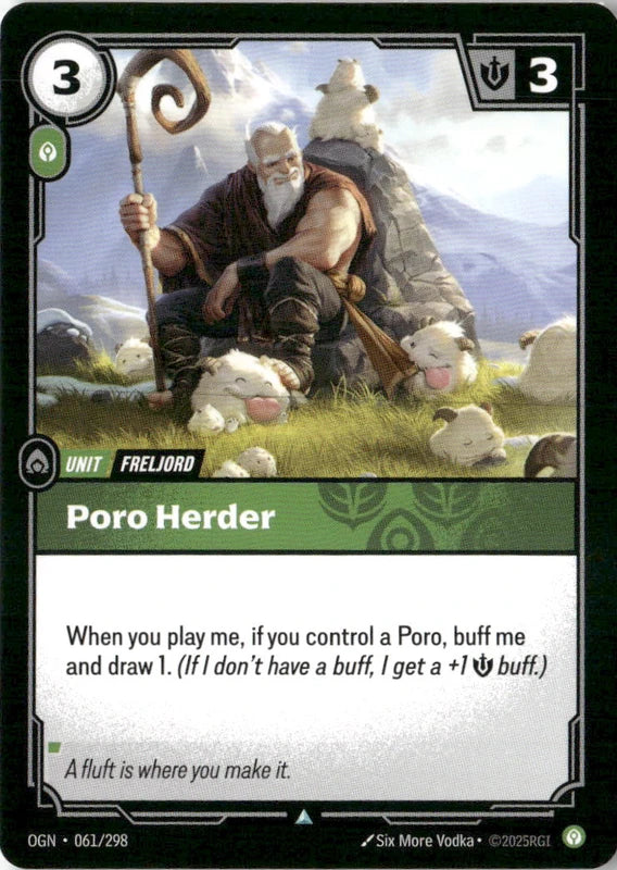 Poro Herder - Origins