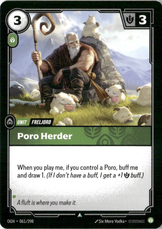 Poro Herder - Origins