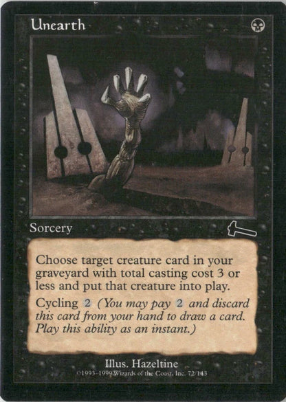 Scan Image | Unearth - Urza's Legacy | [E5384EFD]