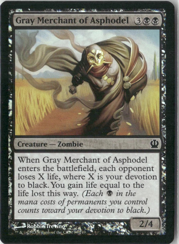 Scan Image | Gray Merchant of Asphodel - Theros | [323A6A75]