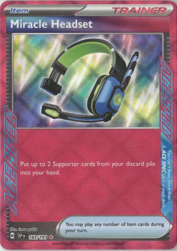 Miracle Headset - SV08: Surging Sparks