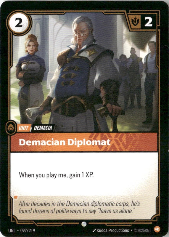 Demacian Diplomat - Unleashed