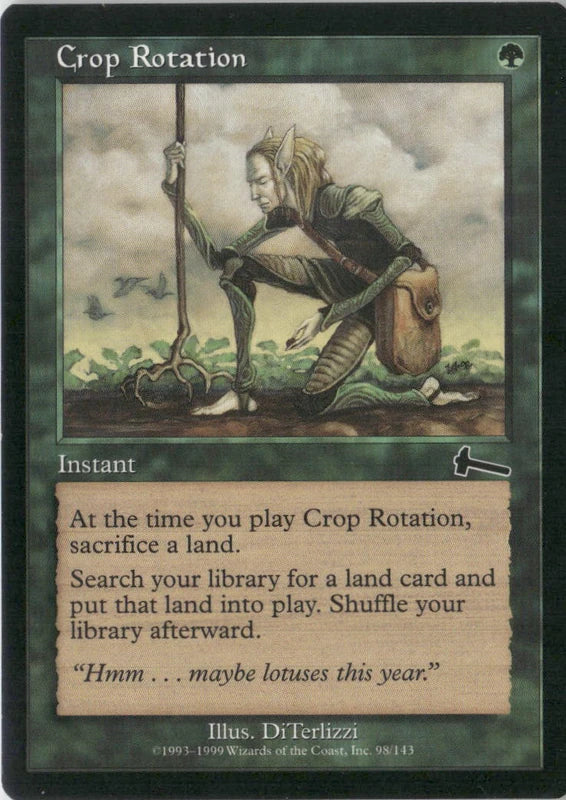 Scan Image | Crop Rotation - Urza's Legacy | [01D07678]