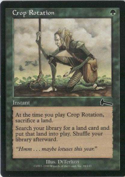 Scan Image | Crop Rotation - Urza's Legacy | [01D07678]