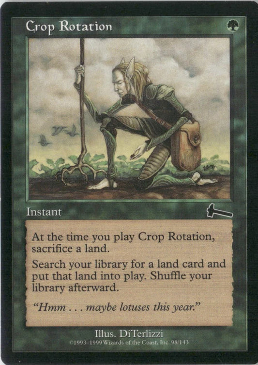 Scan Image | Crop Rotation - Urza's Legacy | [01D07678]