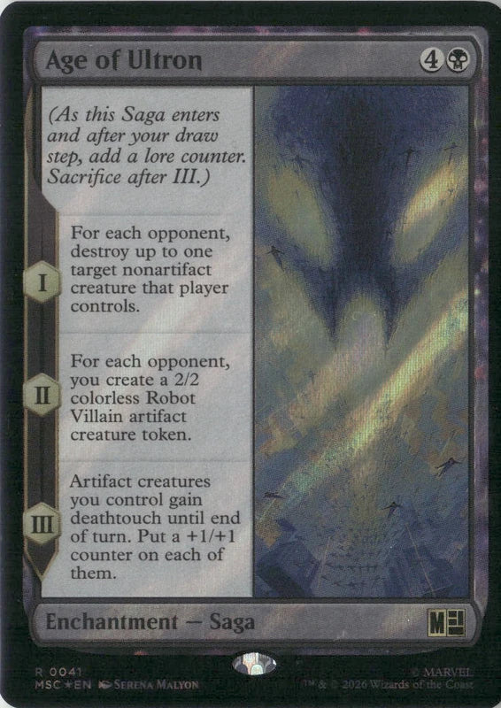 Scan Image | Age of Ultron (Surge Foil) - Commander: Marvel Super Heroes | [949FF2F8]