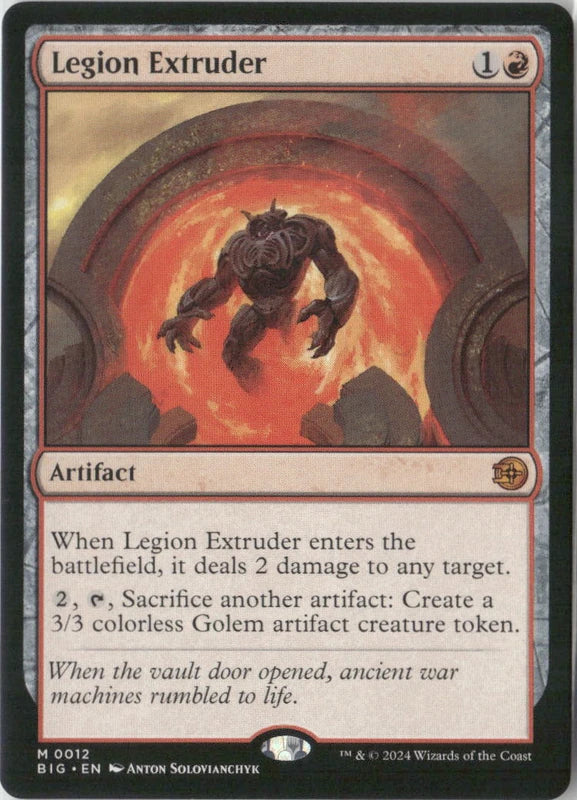 Scan Image | Legion Extruder - Outlaws of Thunder Junction: The Big Score | [B5E81FB7]