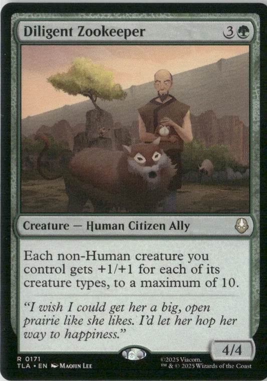 Diligent Zookeeper - Avatar: The Last Airbender