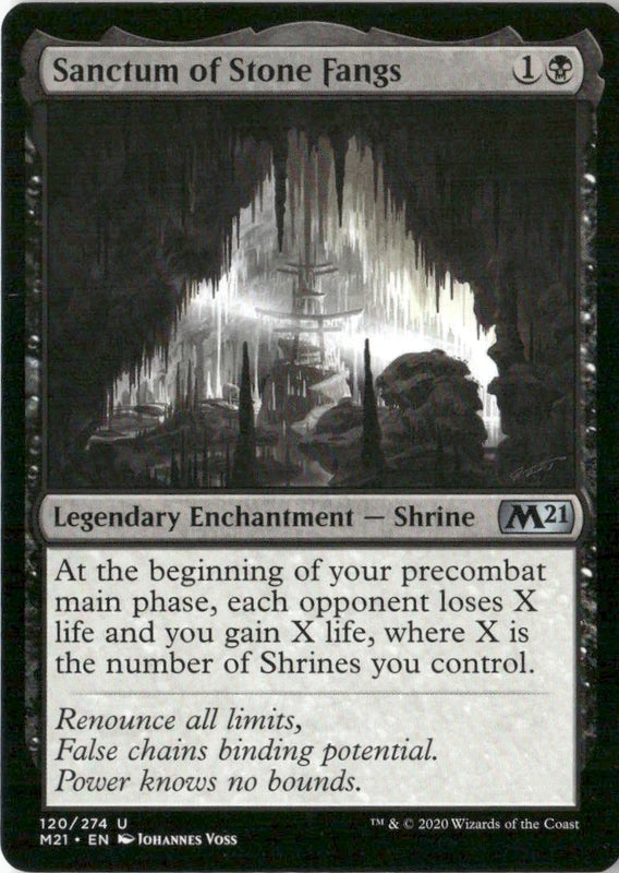 Sanctum of Stone Fangs - Core Set 2021