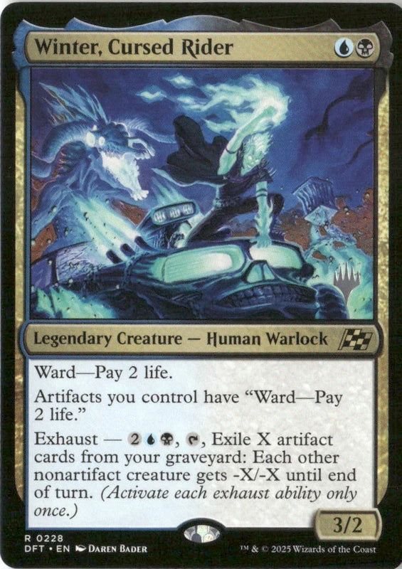 Winter, Cursed Rider - Promo Pack: Aetherdrift
