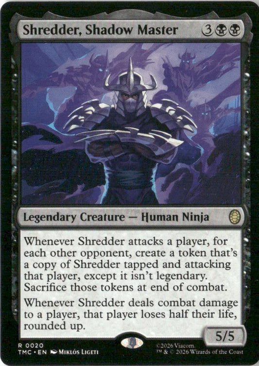 Shredder, Shadow Master - Commander: Teenage Mutant Ninja Turtles