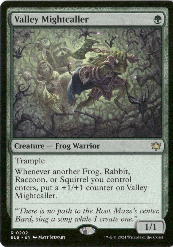 Valley Mightcaller - Bloomburrow