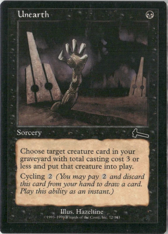 Scan Image | Unearth - Urza's Legacy | [CDB417A5]