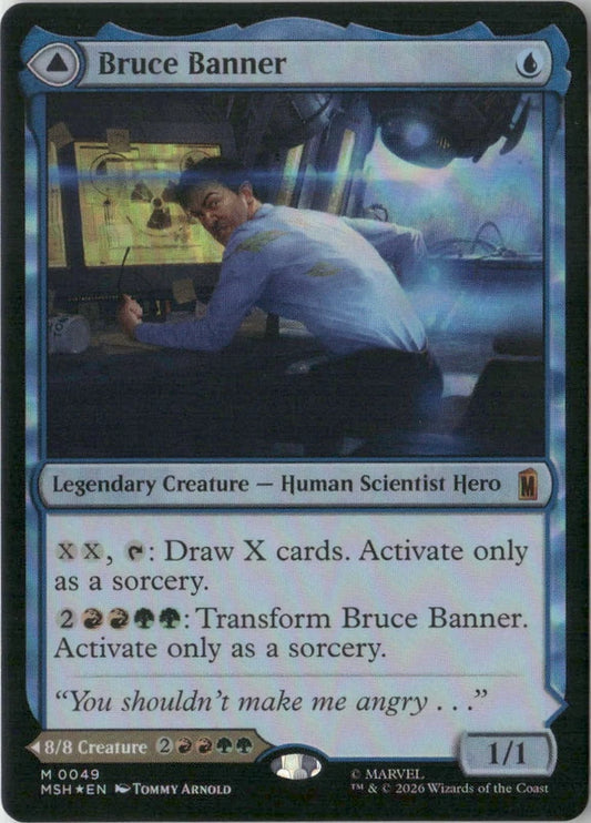Scan Image | Bruce Banner - Marvel Super Heroes | [1150075A]
